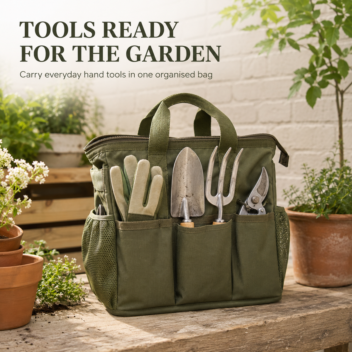 Garden Tool Storage Bag