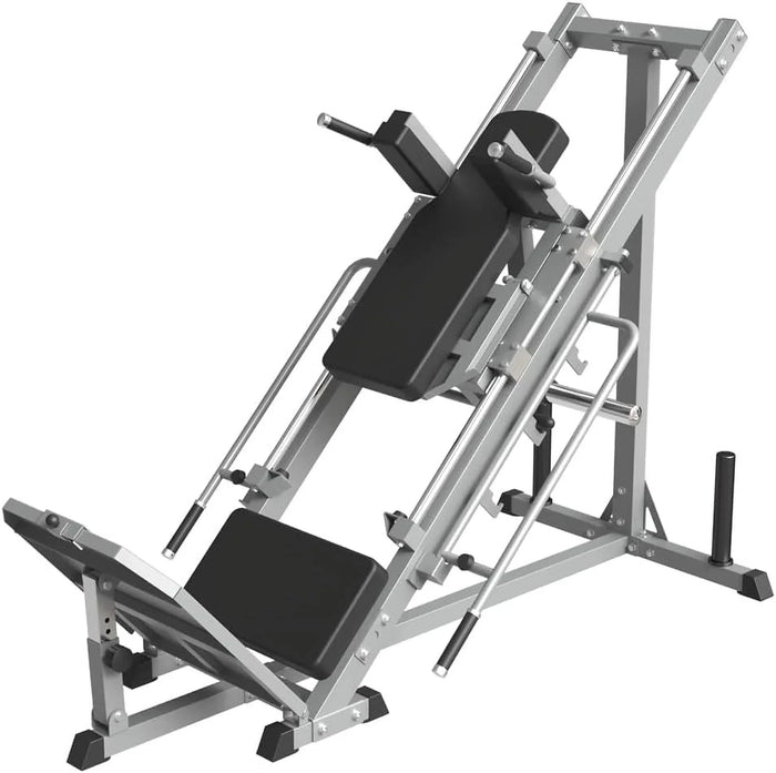 2-In-1 Leg Press And Hack Squat Machine With Linear Bearing - 45-Degree