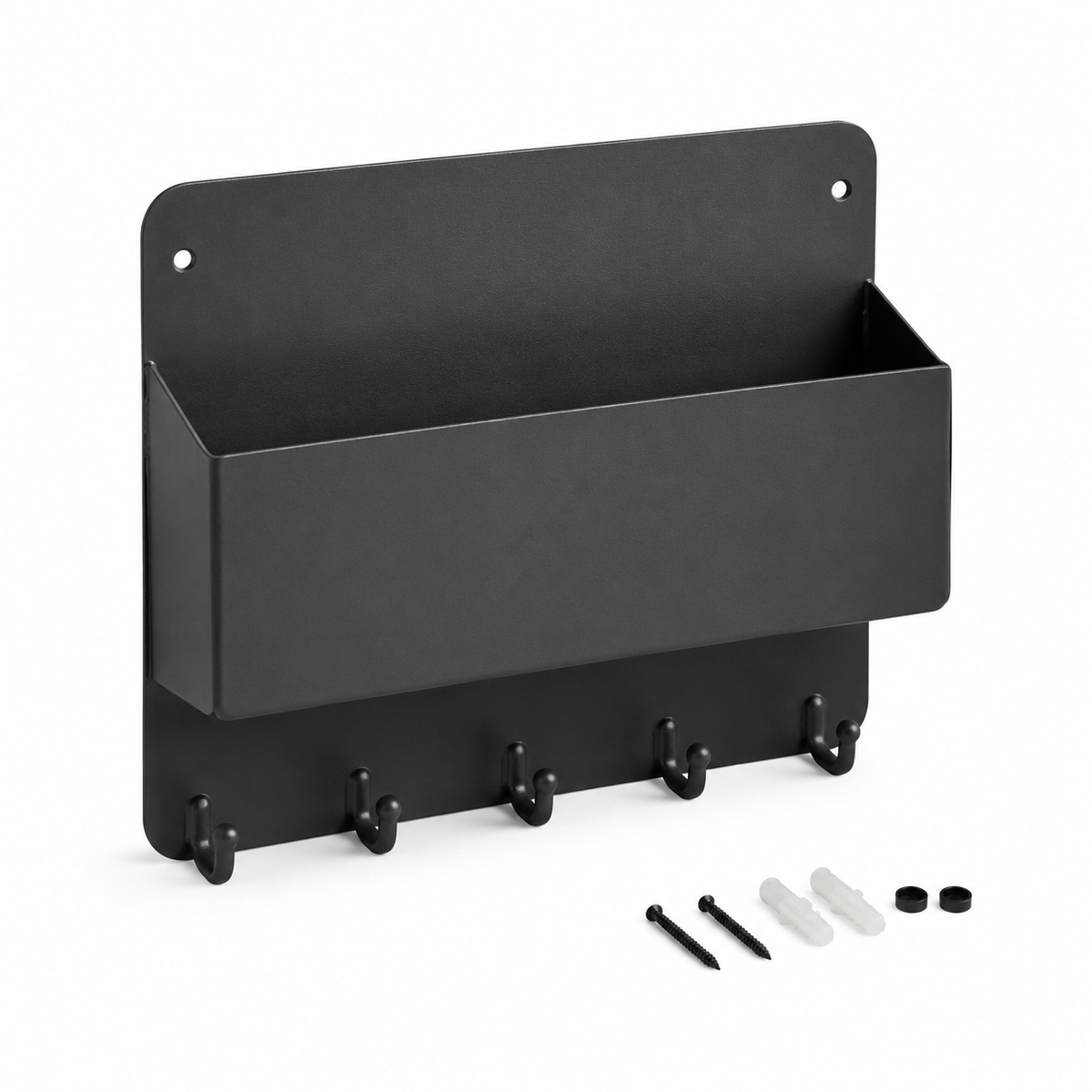 Wall-Mounted Key and Letter Holder